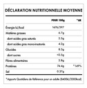ISWARI_ Protéine de Riz en Poudre Bio - 250g _VALEUR_NUTRITIONNELLE
