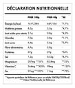 ISWARI_ Super Vegan Protein Caramel salé & Ashwagandha avec DIGEZYME® - 400g _VALEUR_NUTRITIONNELLE