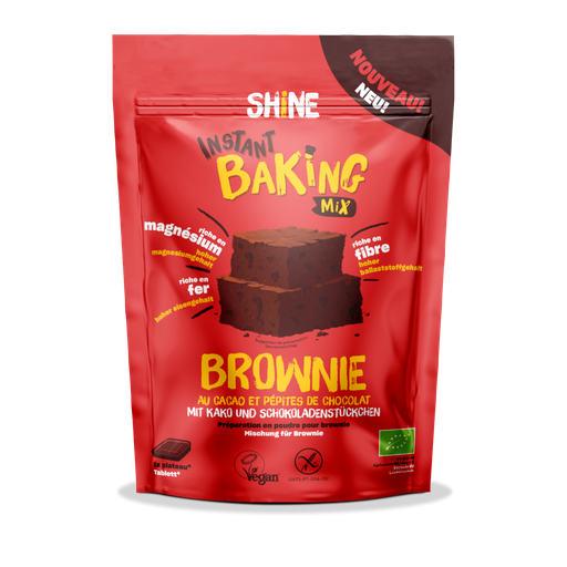 [113.FRDE.002] Brownie au cacao et pépites de chocolat Bio - 350g