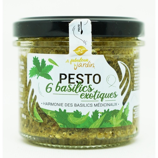 [001.BEX.003] Pesto 6 Basilic Exotiques Bio - 90g