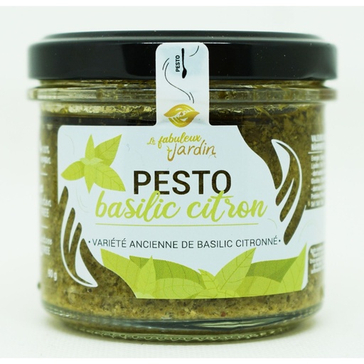 [001.BCI.002] Pesto Basilic Citron Bio - 90g