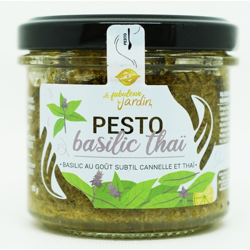 [001.BTA.004] Pesto Thai Basilikum Bio - 90g