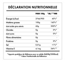 ISWARI_ Beurre de Cacao Fairtrade - 125g _VALEUR_NUTRITIONNELLE