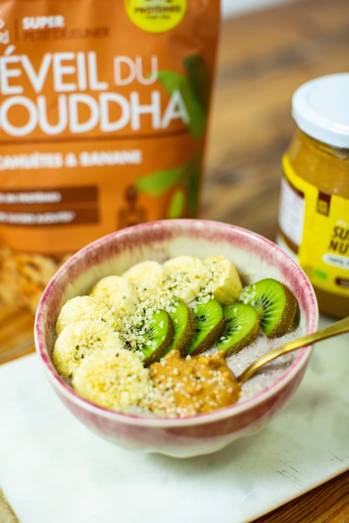 ISWARI_ Éveil du Bouddha Cacahuètes et Banane - 360g _PRODUIT_RECETTE