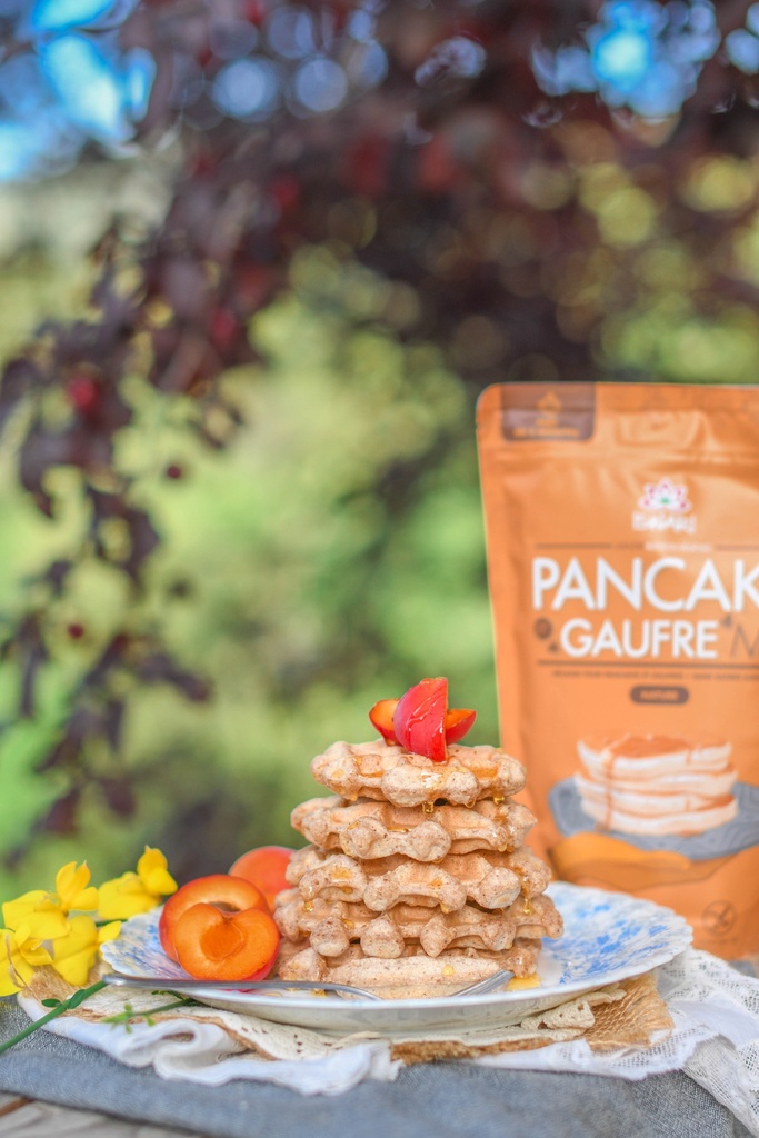ISWARI_ Pancake et Gaufre Mix - Nature - 400g _PRODUIT_RECETTE