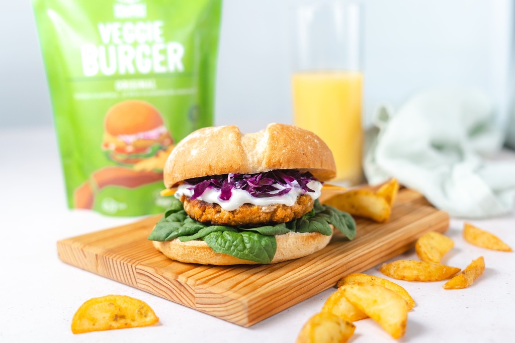 ISWARI_ Veggie Burger Original - 250g _PRODUIT_RECETTE