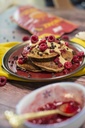 SHINE_ Instant Pancake Mix Cacahuètes et Pépites de Chocolat - 400g _PRODUIT_RECETTE