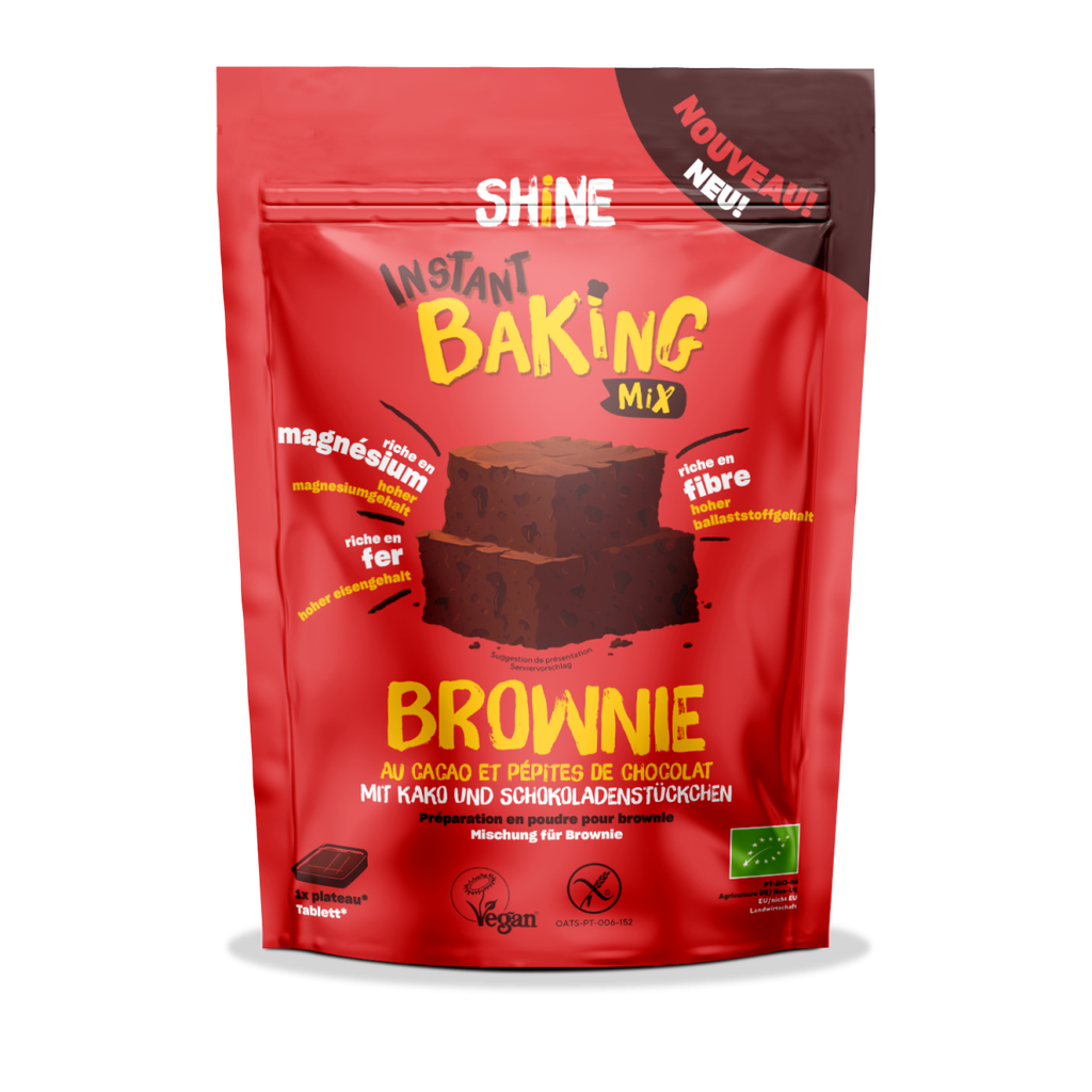 Brownie au cacao cru et pépites de chocolat Bio - 350g