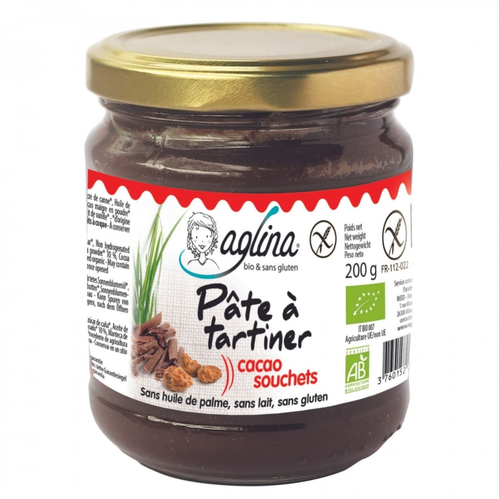 Pâte à tartiner cacao & souchet Bio - 200g