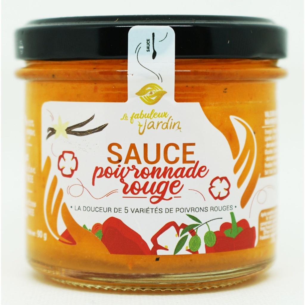 Sauce Poivronnade Rouge Bio - 90g