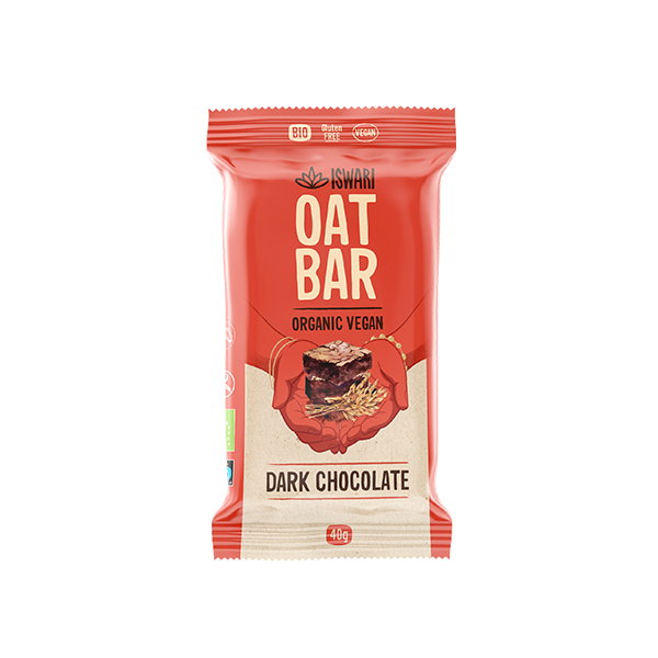 Oat Bar Dark Chocolate Bio 40g