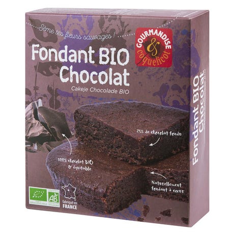 Fondant Chocolat Noir Bio - 170g